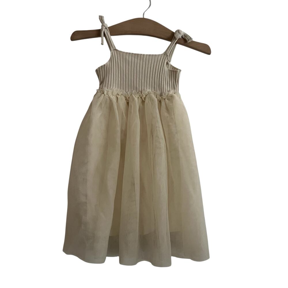 Zara sleeveless tulle dress